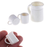 Multiple Tea Set Teapot Cup 1: 12 Tableware Kitchen Dollhouse Furniture Miniature Dining Ware Toy Baby Children Toys