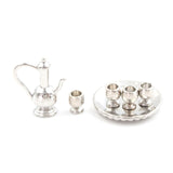 Multiple Tea Set Teapot Cup 1: 12 Tableware Kitchen Dollhouse Furniture Miniature Dining Ware Toy Baby Children Toys